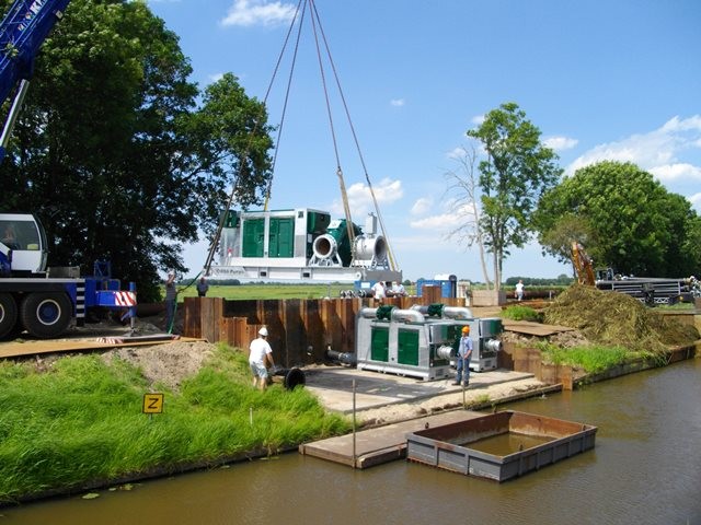 Flood Control Pumps - Renovation of a Pumping Station