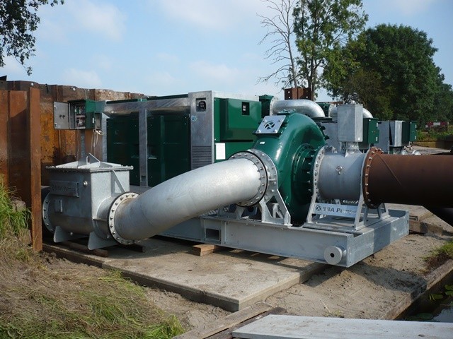 Renovation of a pumping station